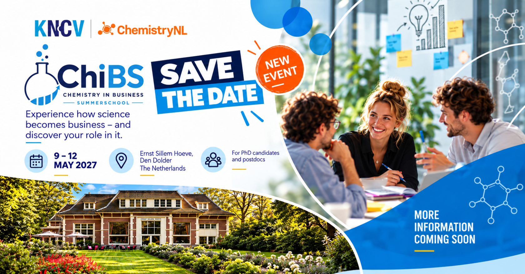 ChiBS Summerschool Save the Date liggend